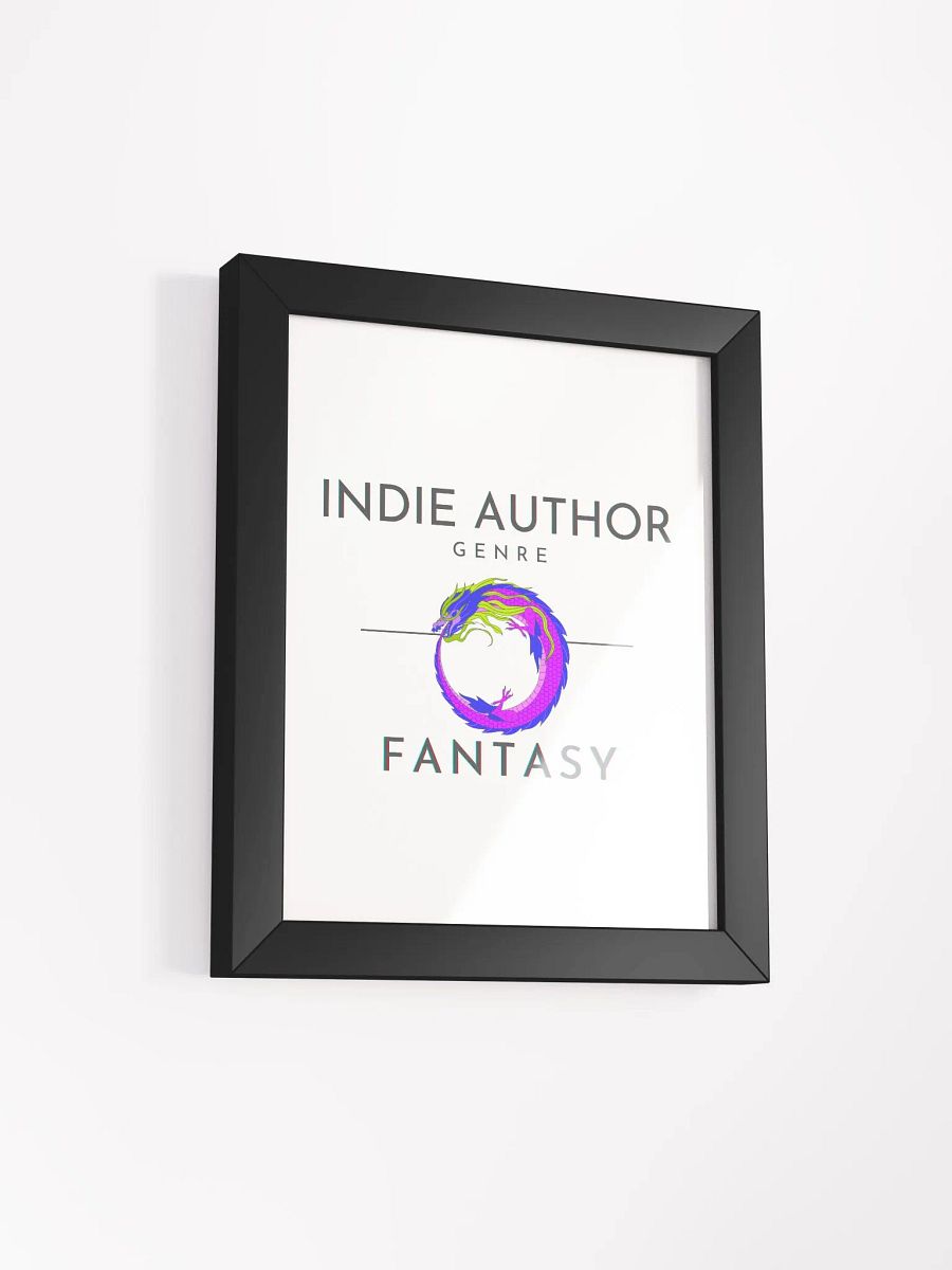 Indie Author Genre Fantasy Framed Poster product image (16)