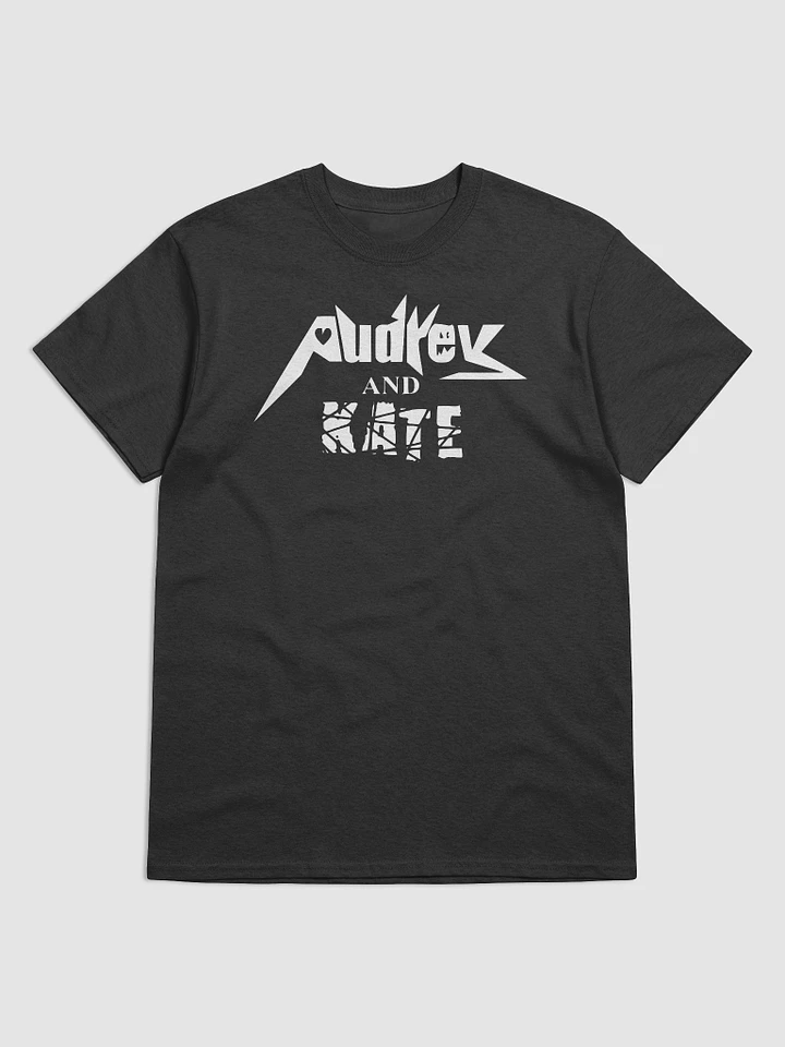 Audrey and Kate Official Square White Logo T-shirt product image (1)