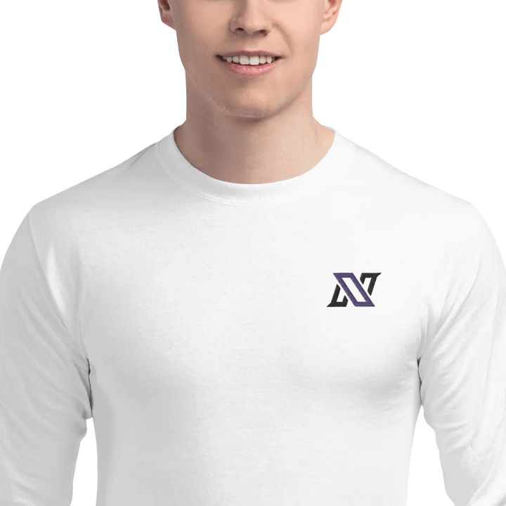 No Proxies Long Sleeve Tee - White product image (1)