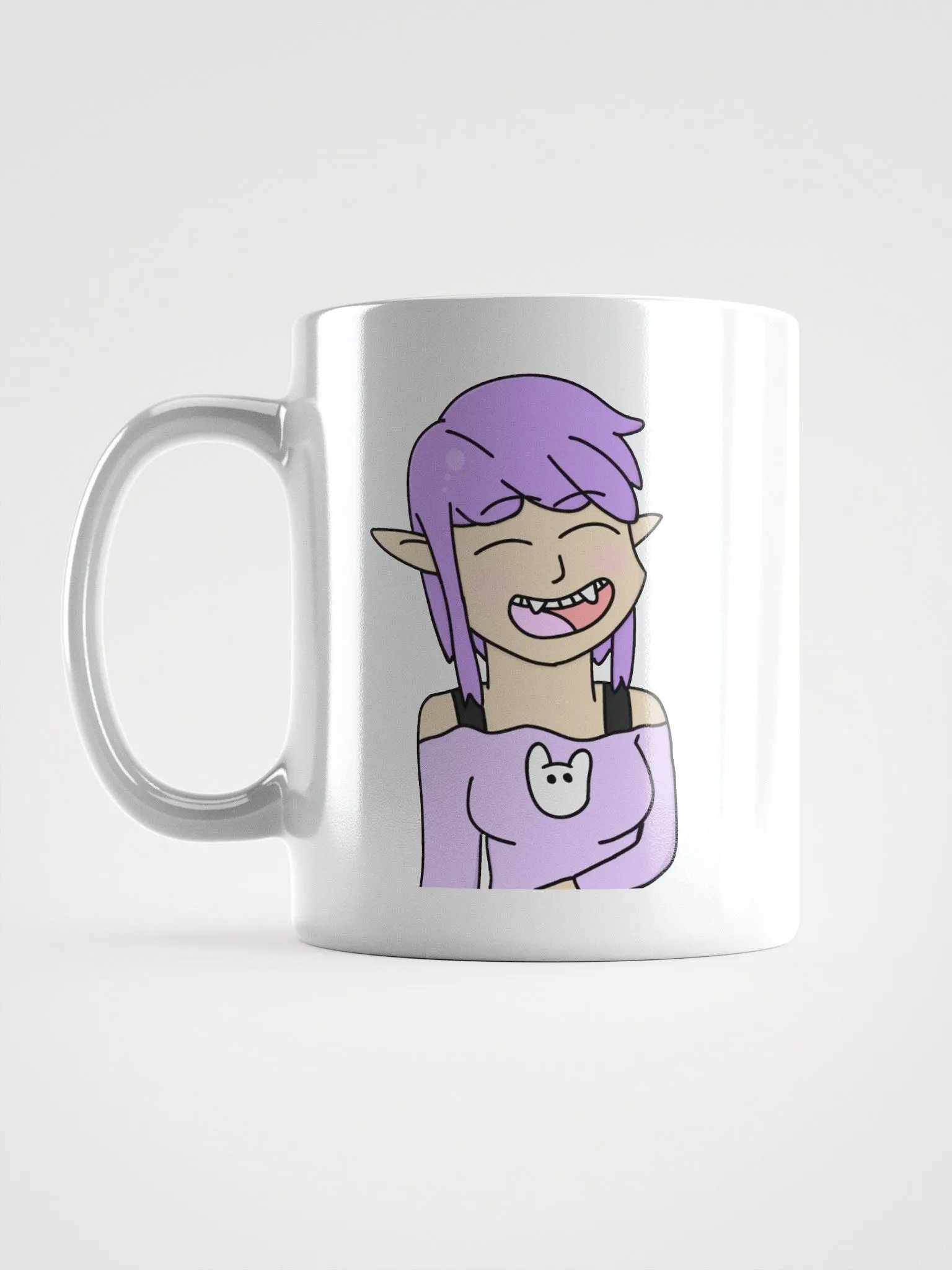loki laughing white mug product image (1)