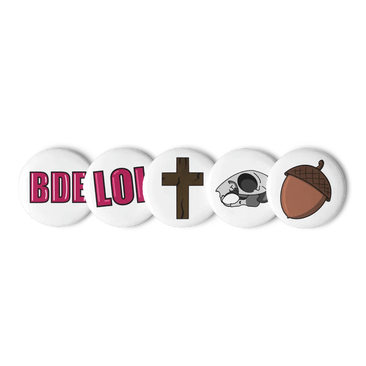 GiggyMink Design Emotes - Pin Button Set product image (3)