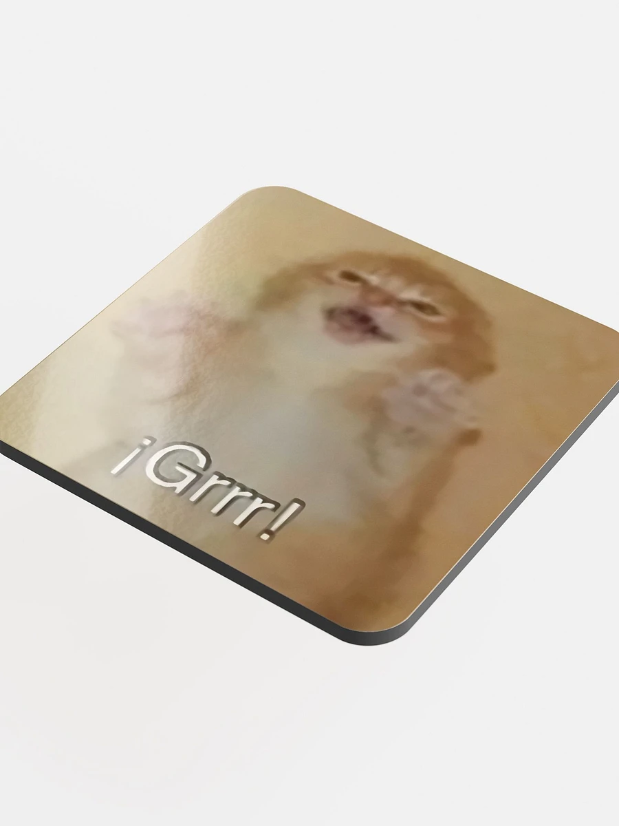 Glossed Cork Coaster: Meme Cats product image (4)