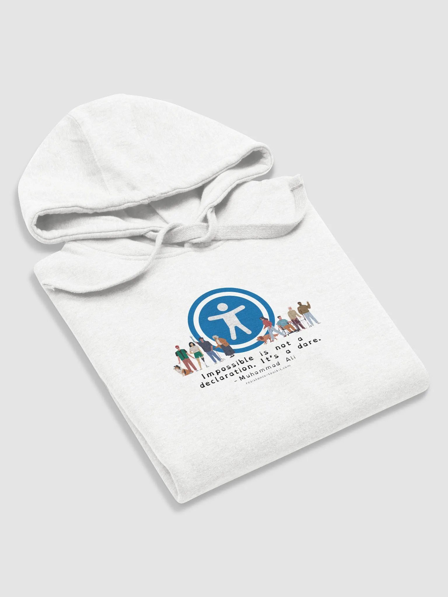 Impossible Is Not A Declaration - Hoodie product image (4)