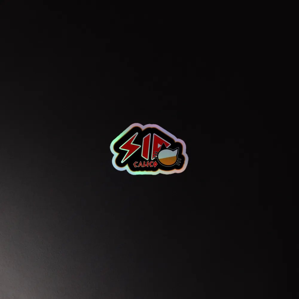 logo holographic sticker product image (4)