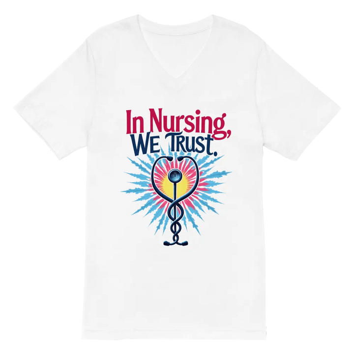 Trust in Nursing V-Neck Tee product image (2)