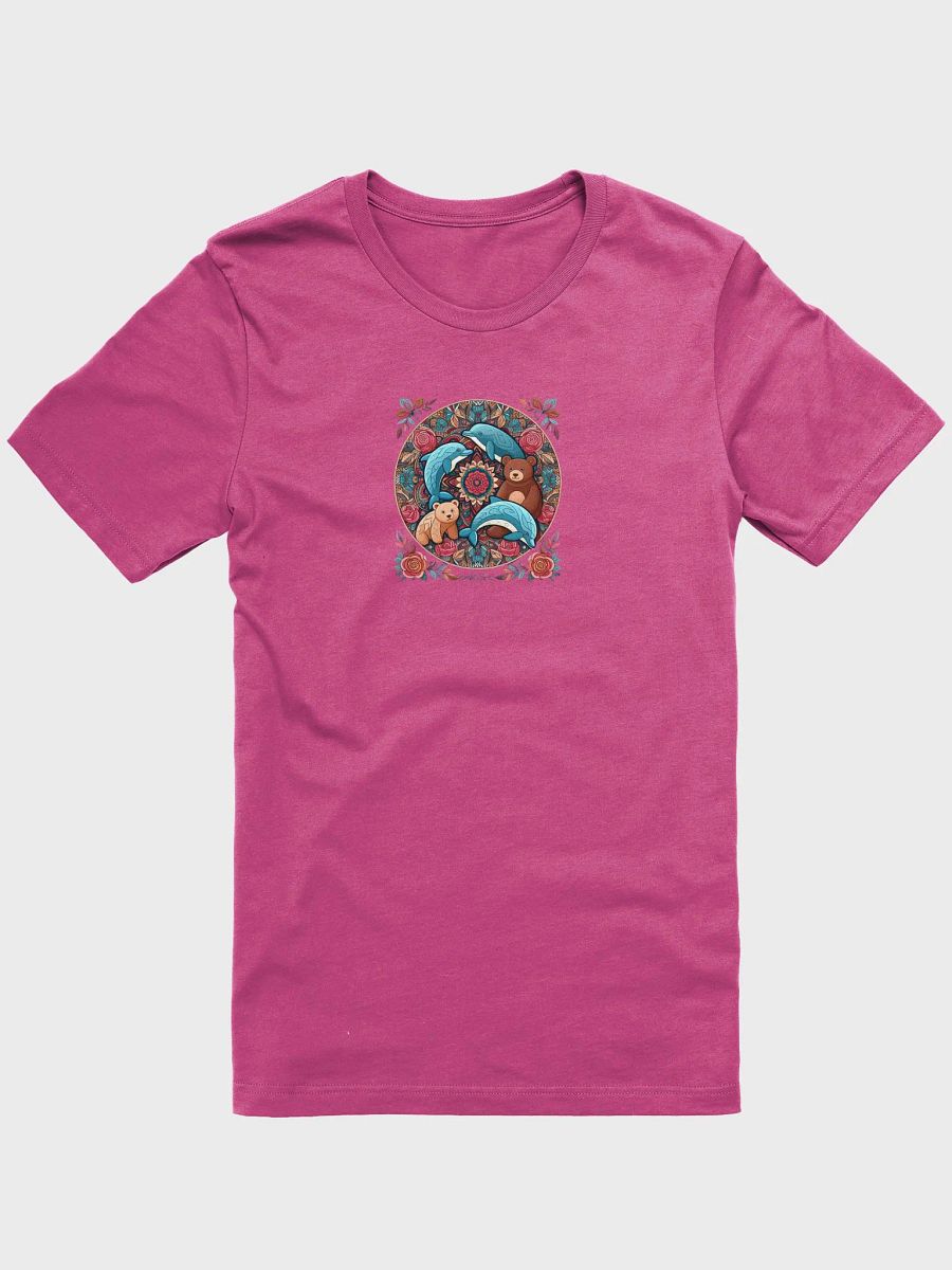 Bella+Canvas Supersoft T-Shirt | AI Design animal mandala product image (1)