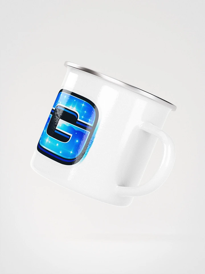 Just G Enamel Mug but make it blue product image (2)