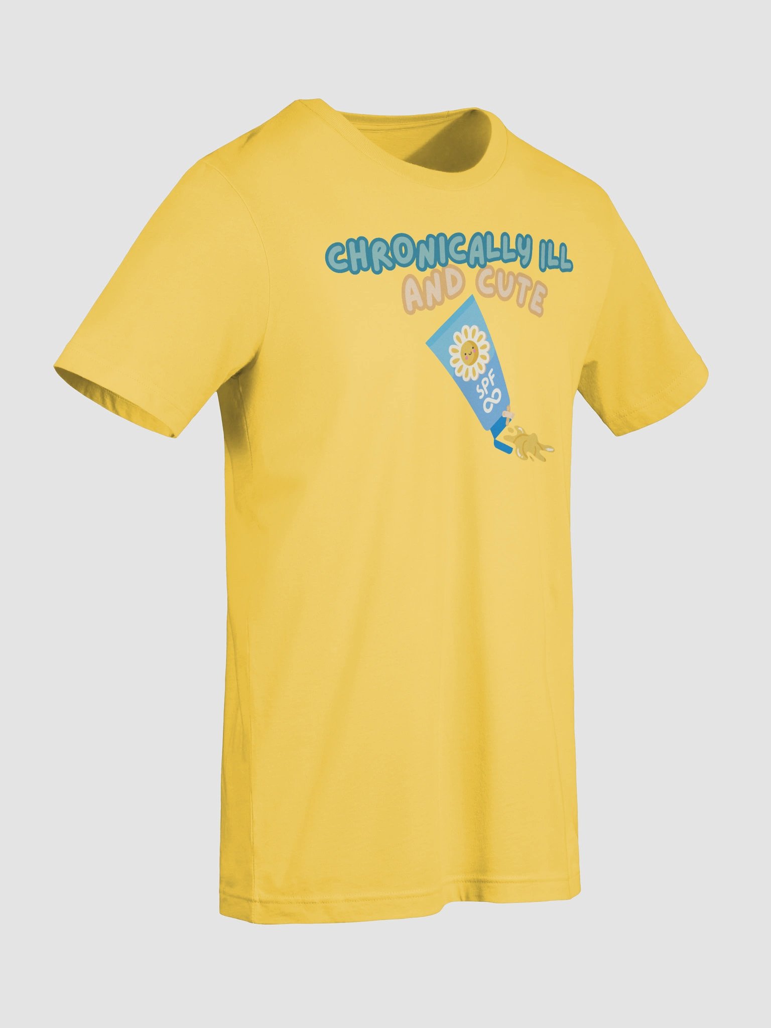 Summer Sunscreen Chronically Ill & Cute Tee product image (21)
