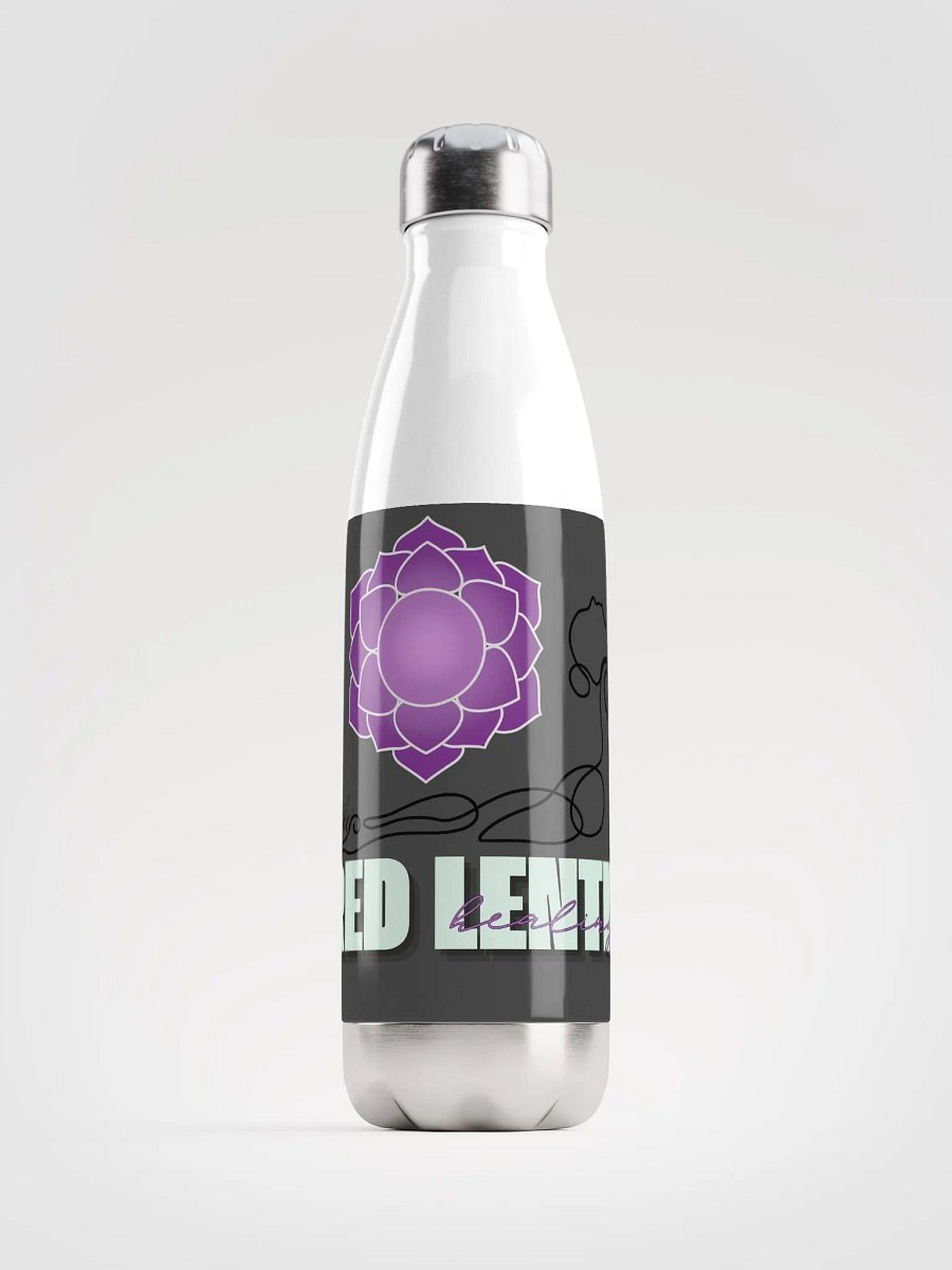 Lotus Vibes Stainless Steel Water Bottle product image (5)