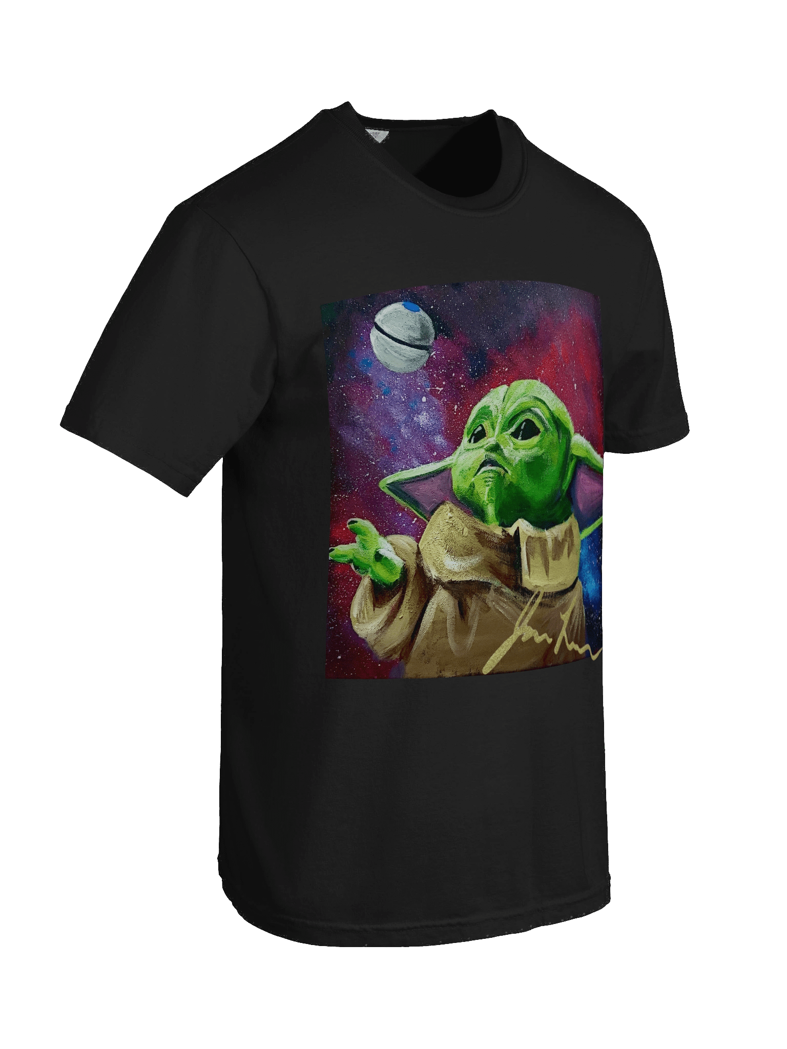 Grogu Baby Yoda Cotton Tee product image (107)