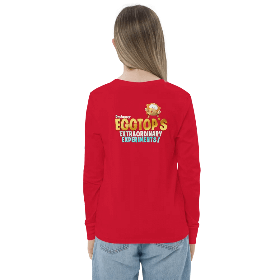 Prof. Eggtop's and Gerald youth Long Sleeve 100% cotton Tee product image (23)