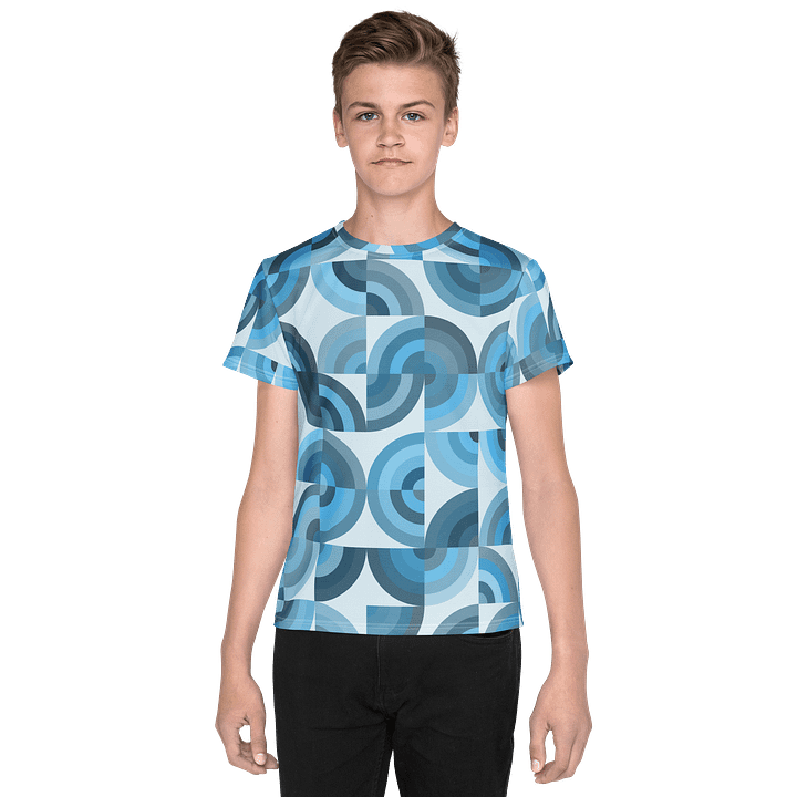 Sapphire Mosaic Youth T-Shirt product image (1)