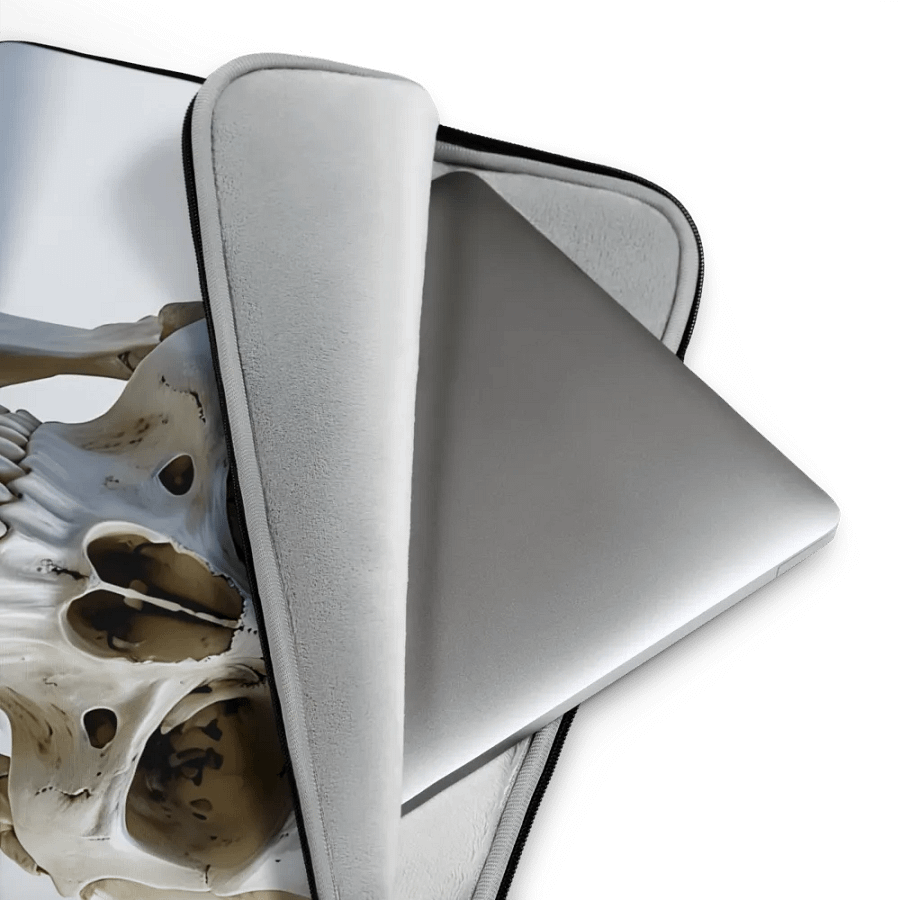 Skull Elegance Laptop Sleeve product image (4)