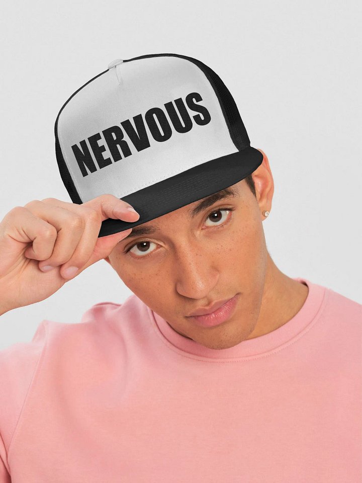 NERVOUS trucker hat product image (1)