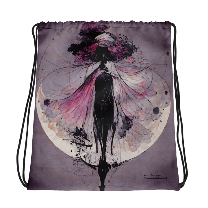 Ethereal Dream All-Over Drawstring Bag product image (1)
