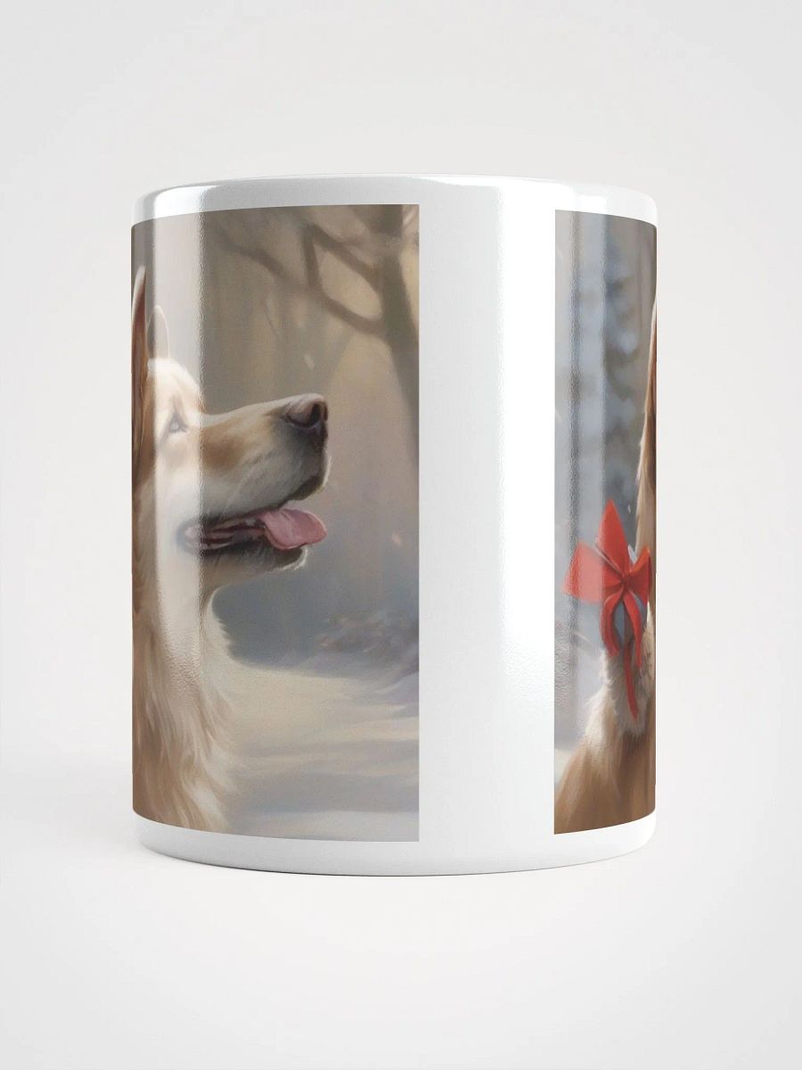548-Mugs with Dog-Mugs, White Glossy Mug-Ceramic--Furry Festivity: A Magical Christmas Companion product image (6)