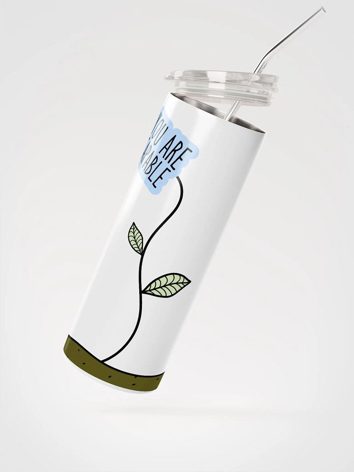 You Are Capable Stainless Steel Tumbler product image (2)