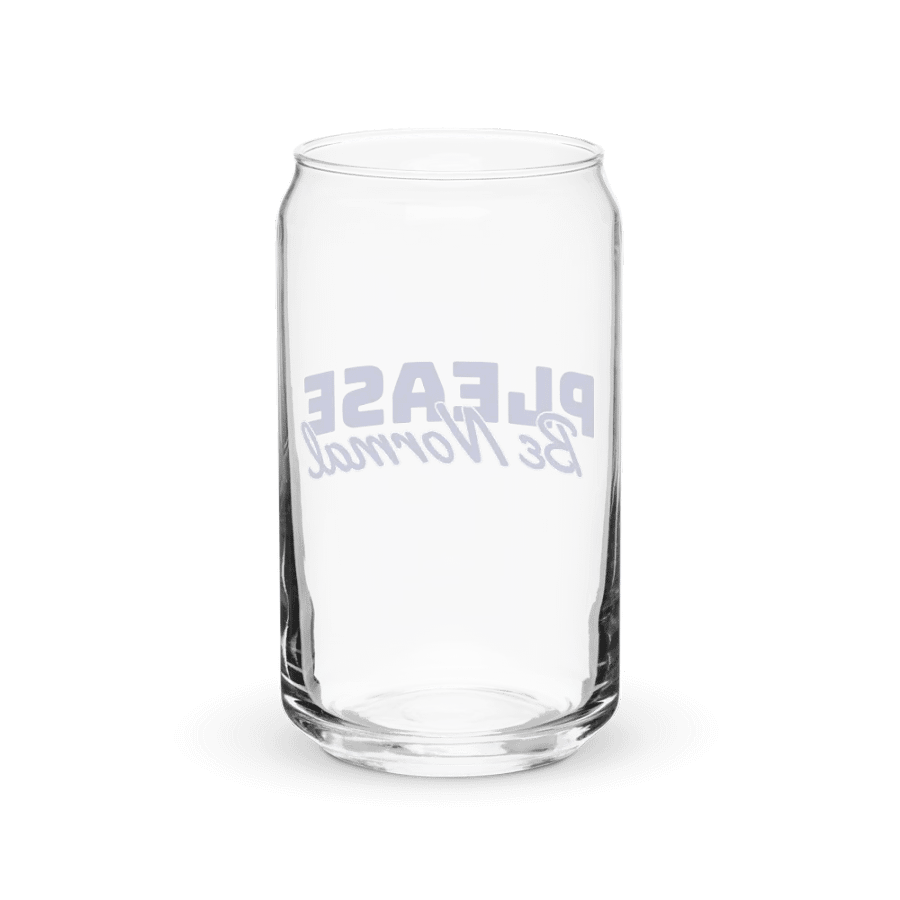 Please Be Normal Glass product image (6)