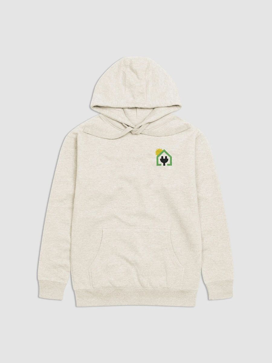 Plug It In Solar High-Quality Plush Hoodie product image (17)