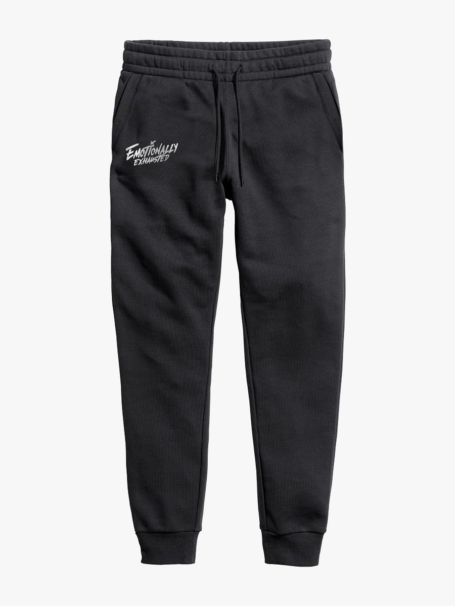 Emotionally Exhausted Metallic Joggers product image (1)