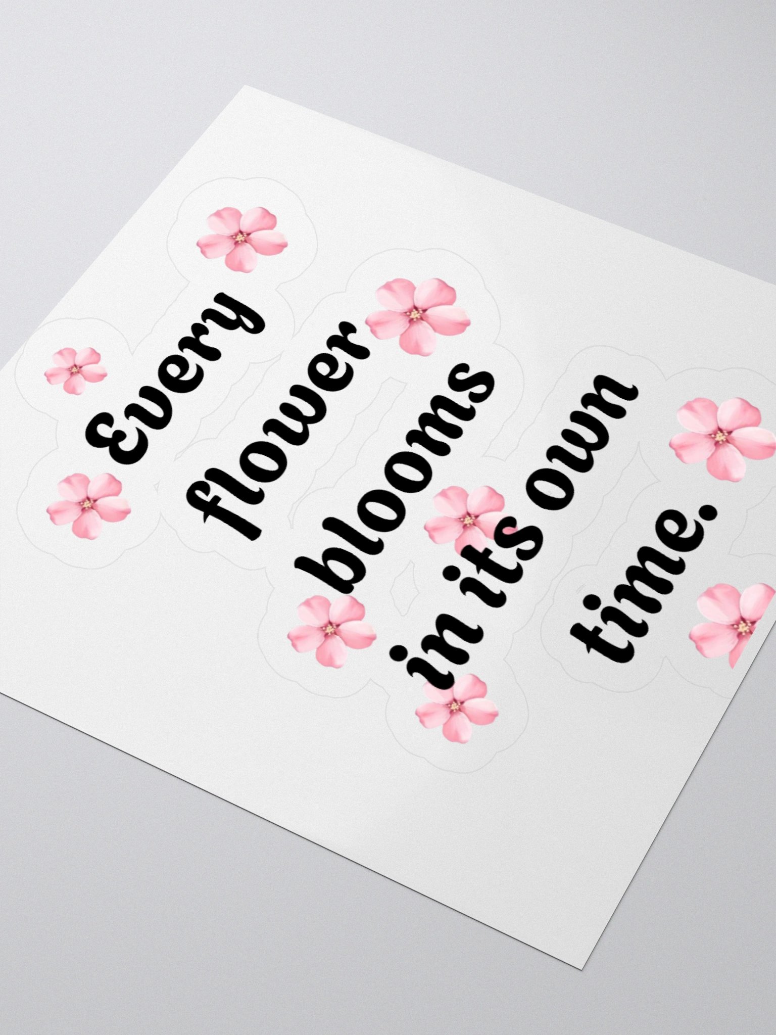 Every Flower Blooms Kiss Cut Stickers product image (9)