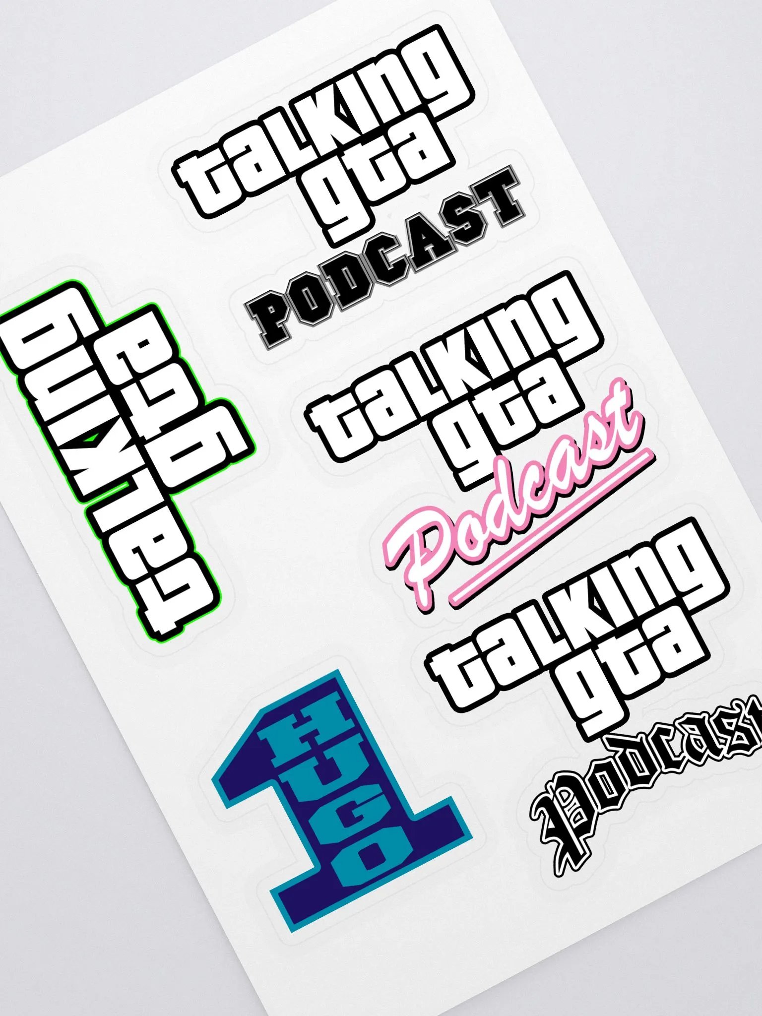 Talking GTA Stickers product image (1)