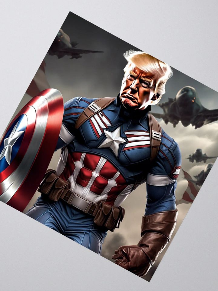Captain Trumpmerica Sticker product image (5)