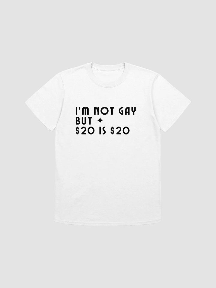 I'm Not Gay But $20 is $20 Unisex T-Shirt V16 product image (7)