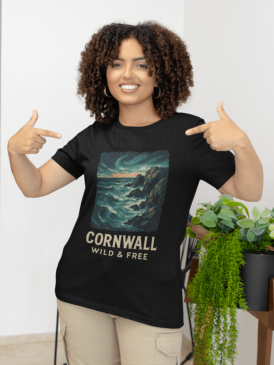 Wild Cornwall Coastal Art Tee product image (46)