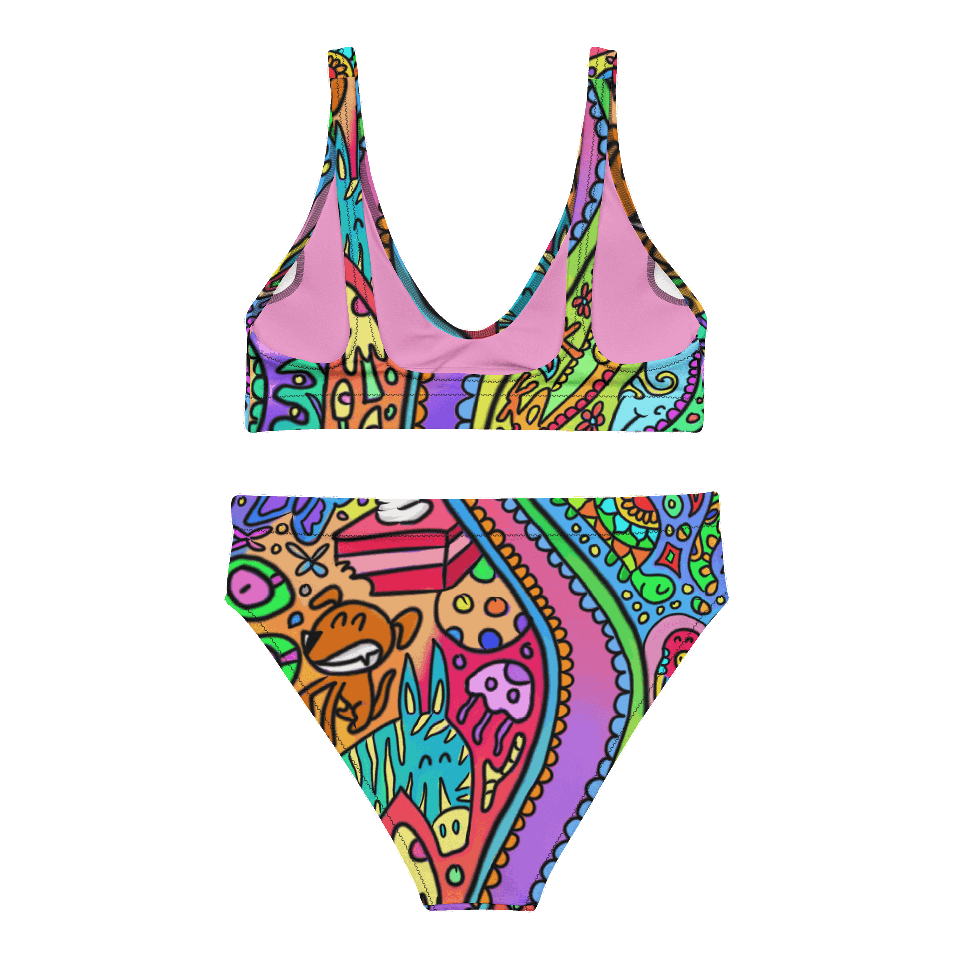 Trippy Sunfyre Bikini (High Waist) product image (2)