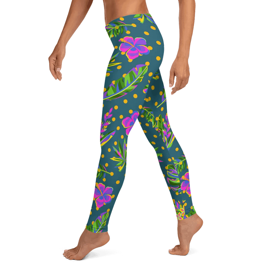 Green All-Over Print Leggings product image (11)