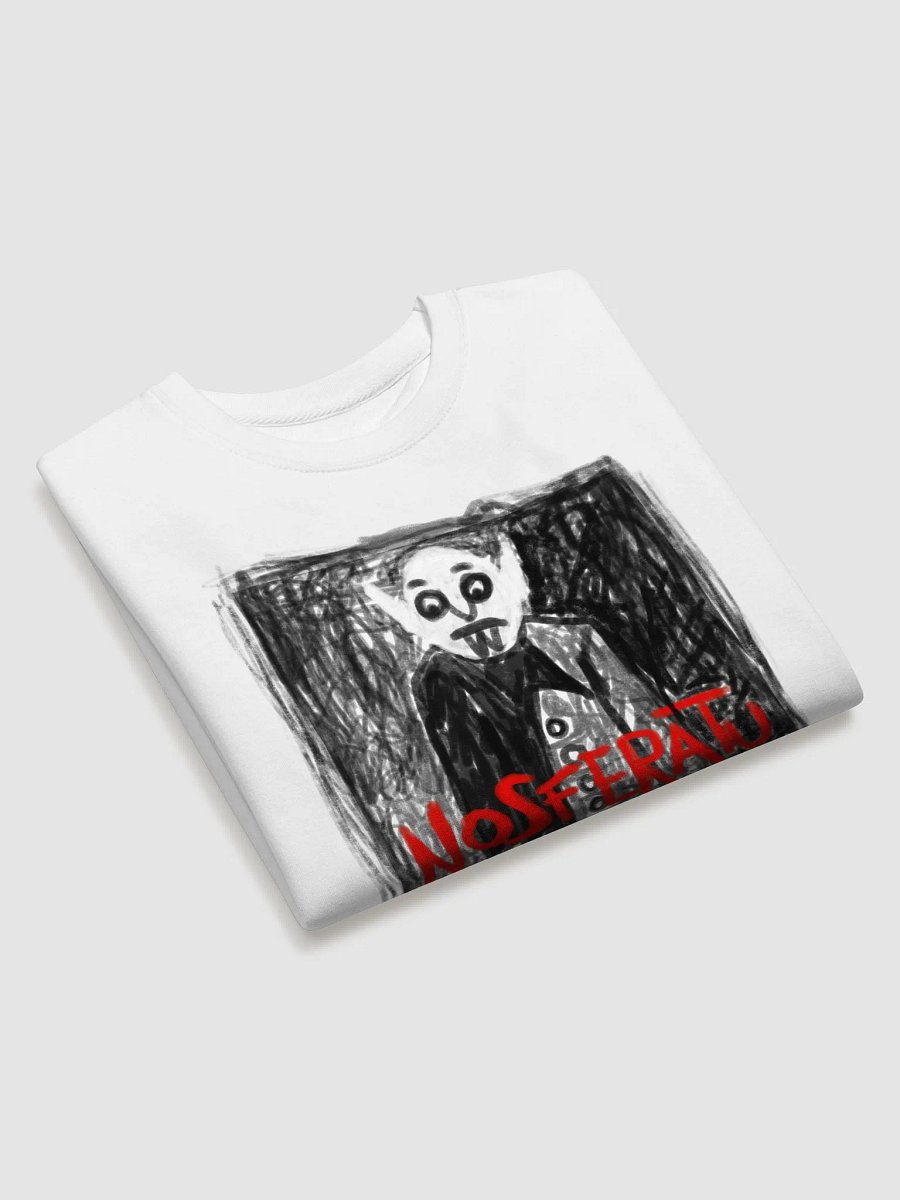 🧛‍♂️ "NOSFERATU '22" CreepyKids Unisex Horror Vampire Sweater-Jumper Art Print🩸 product image (3)