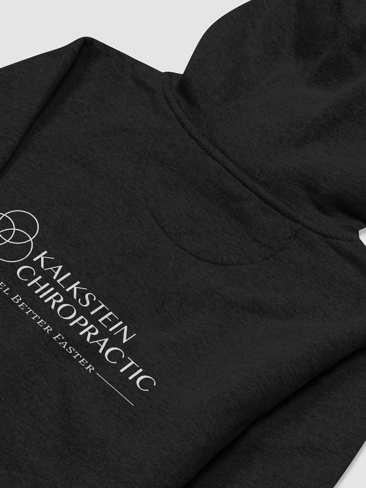 Kalkstein Chiropractic Comfort Hoodie (White Logo Print) product image (2)