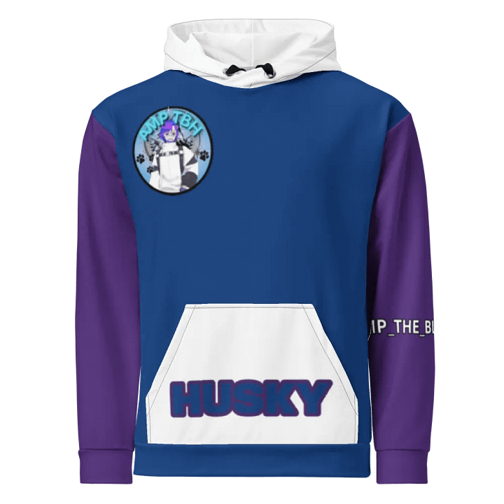 AMP_THE_BLUE_HUSKY- Unisex Hoodie product image (1)