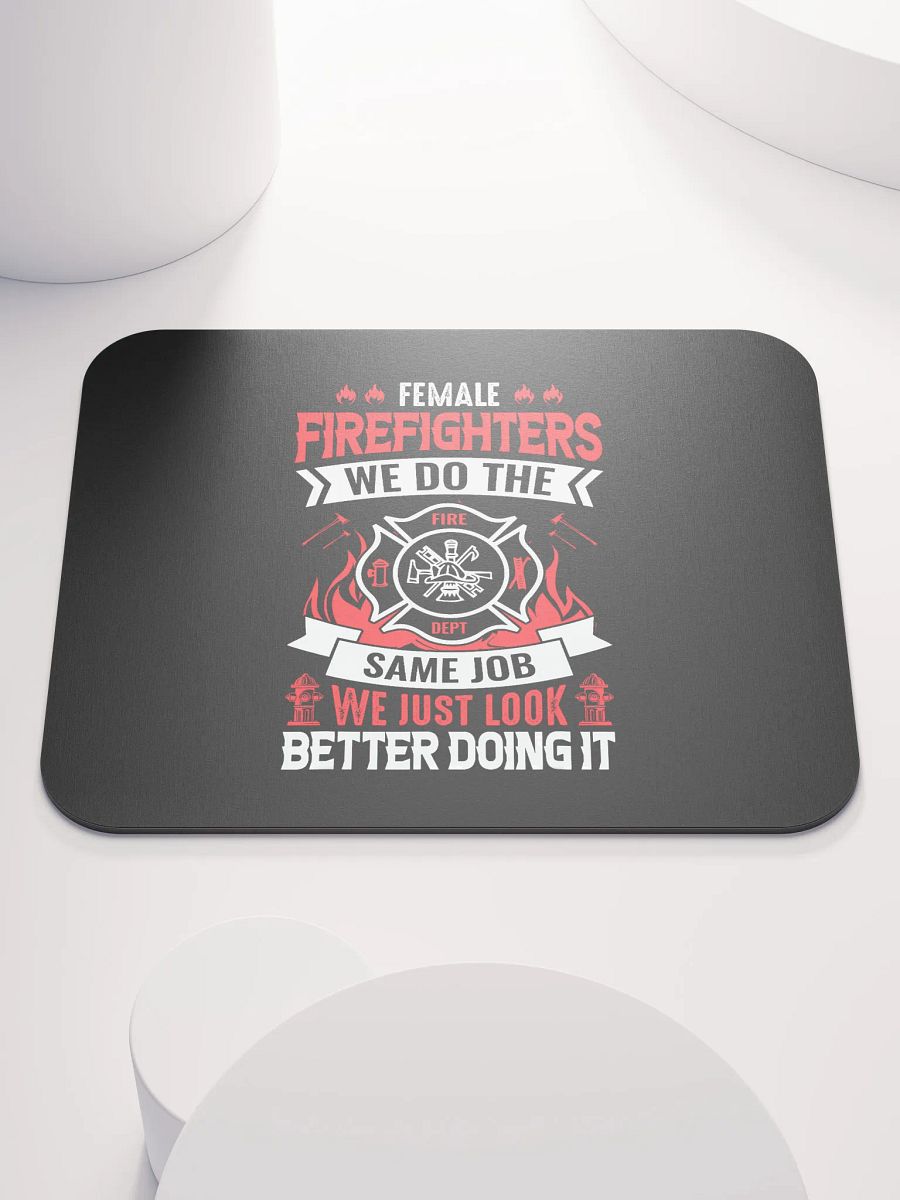 Female Firefighters - Mouse Pad product image (1)