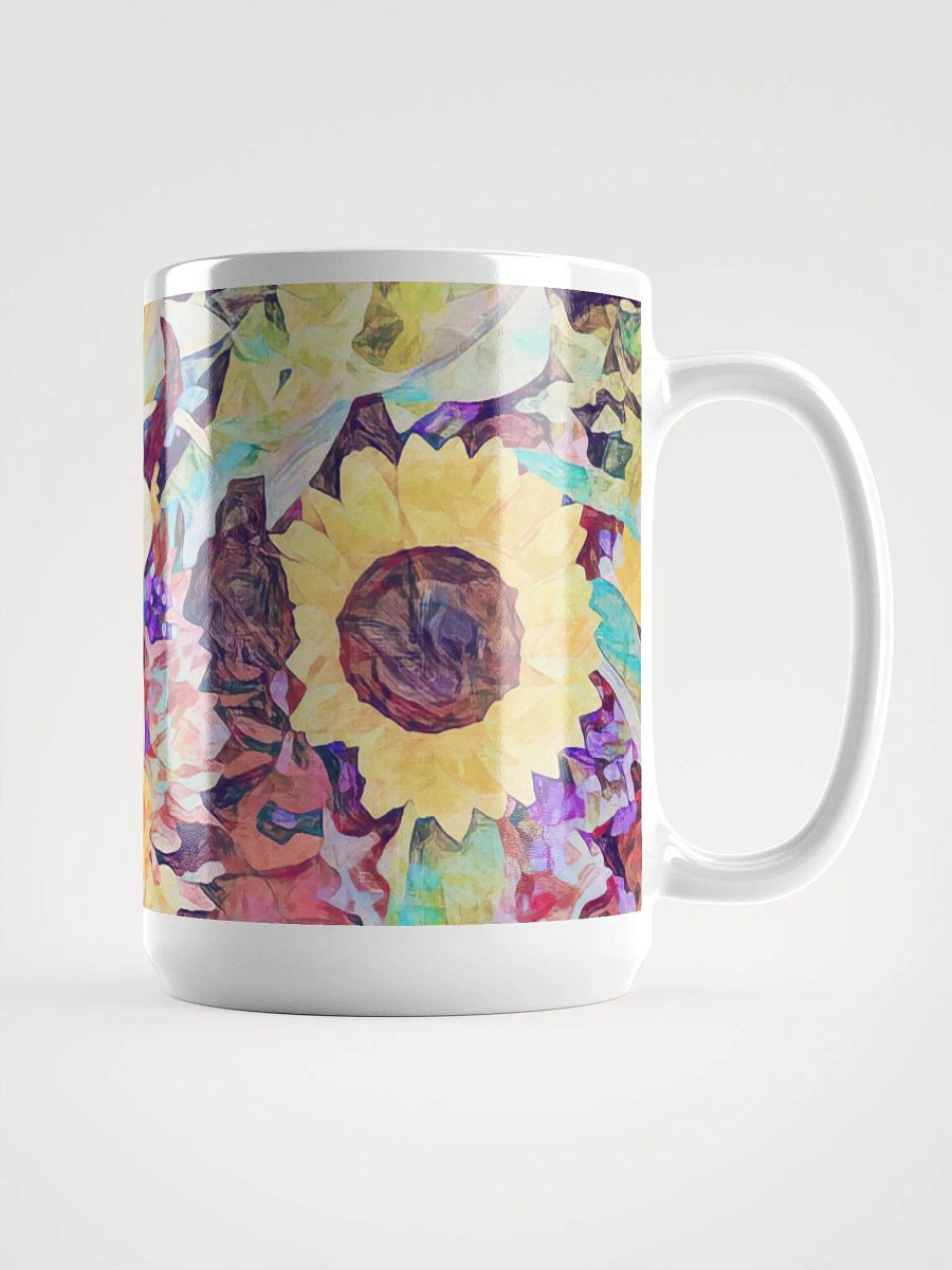 Abstract Graphic | White Coffee Mug | Harvest Floral product image (3)