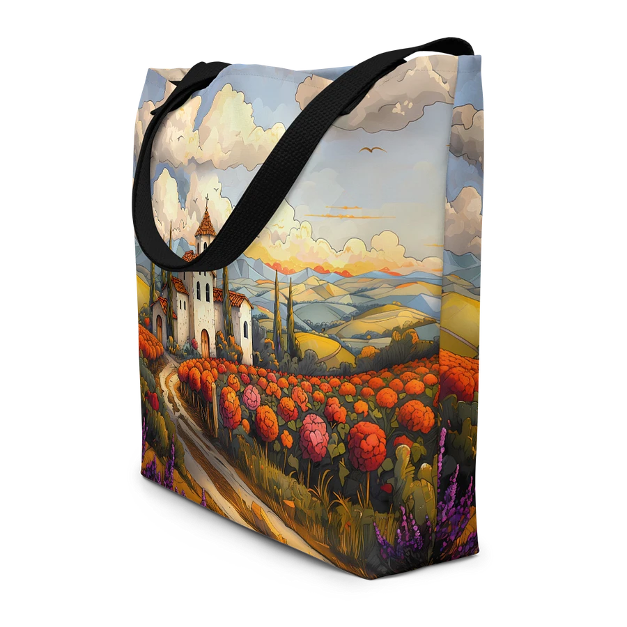 Tote Bag: Scenic Italian Landscape Peaceful Countryside Vibes Picturesque Design product image (4)