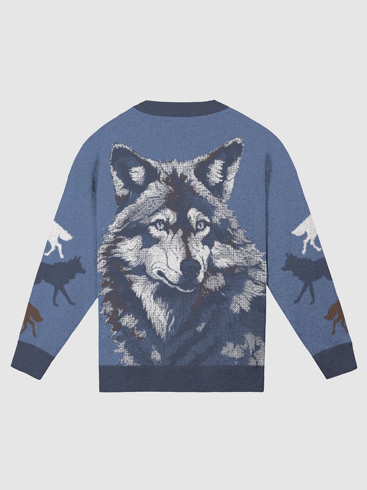Timber Wolf Pack Knitted Sweater product image (7)