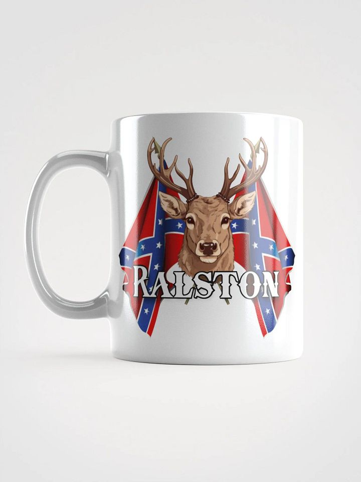 "Ralston" Rebel Redneck Deer - White Mug product image (2)