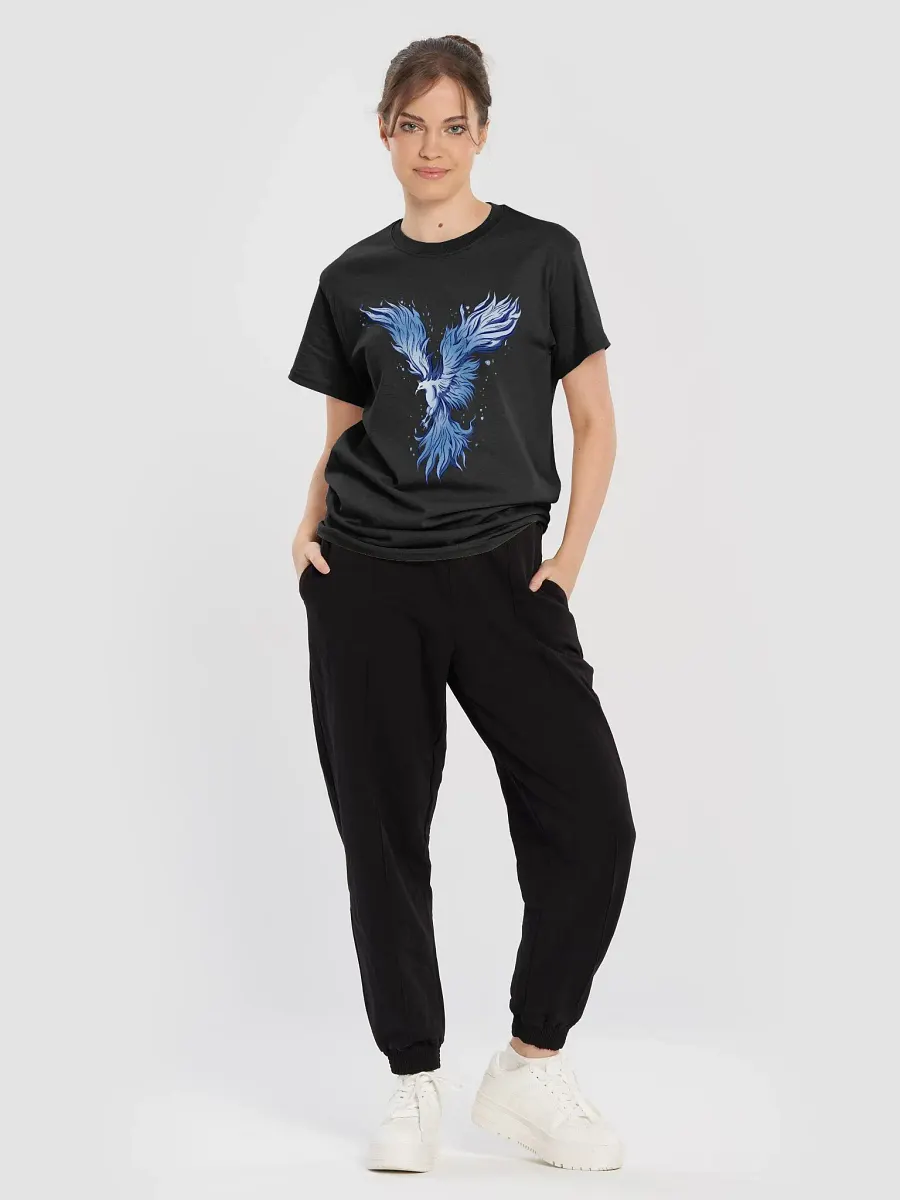 Ethereal Blue Phoenix T-Shirt product image (5)