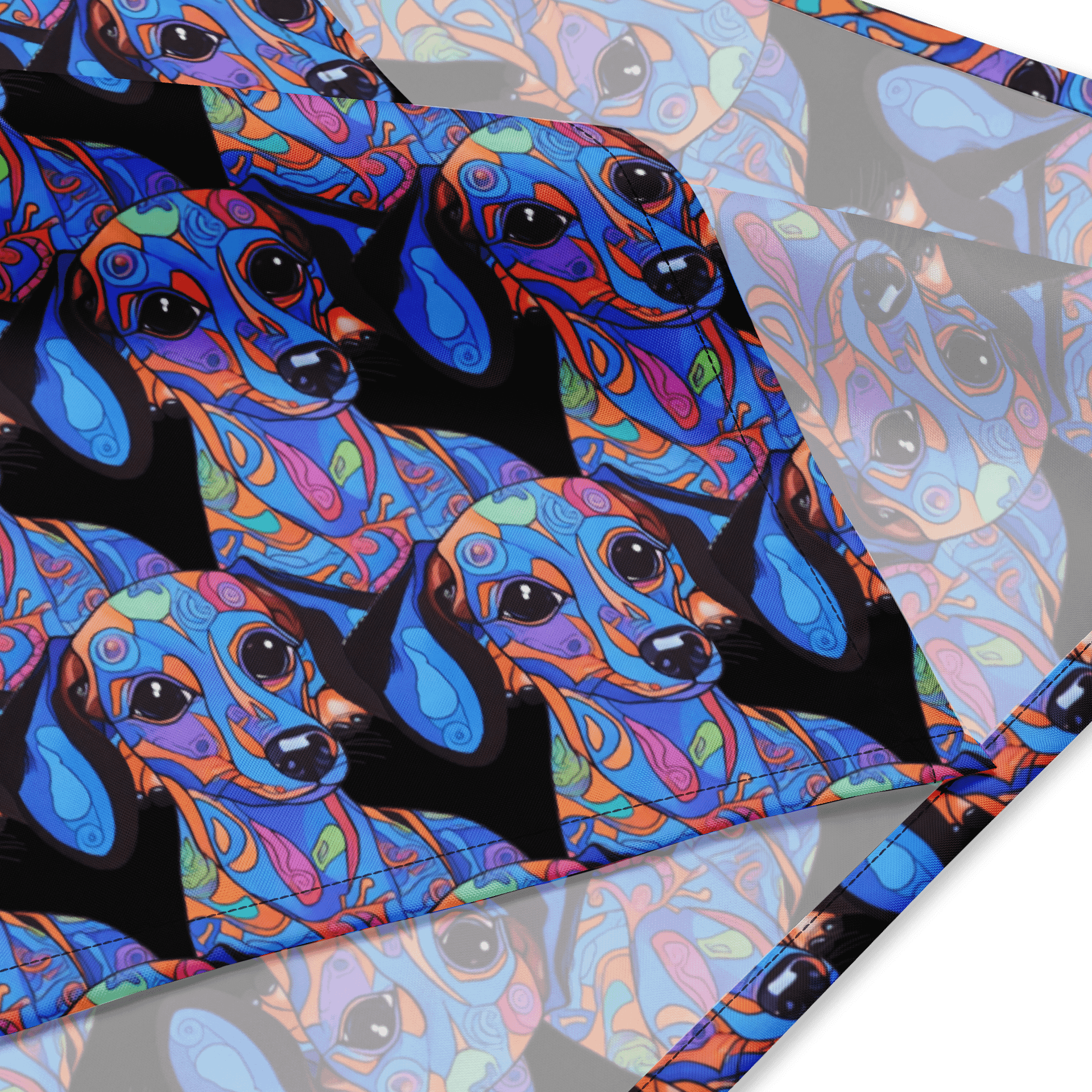 Psychedelic Dachshund #1 - Bandana product image (3)