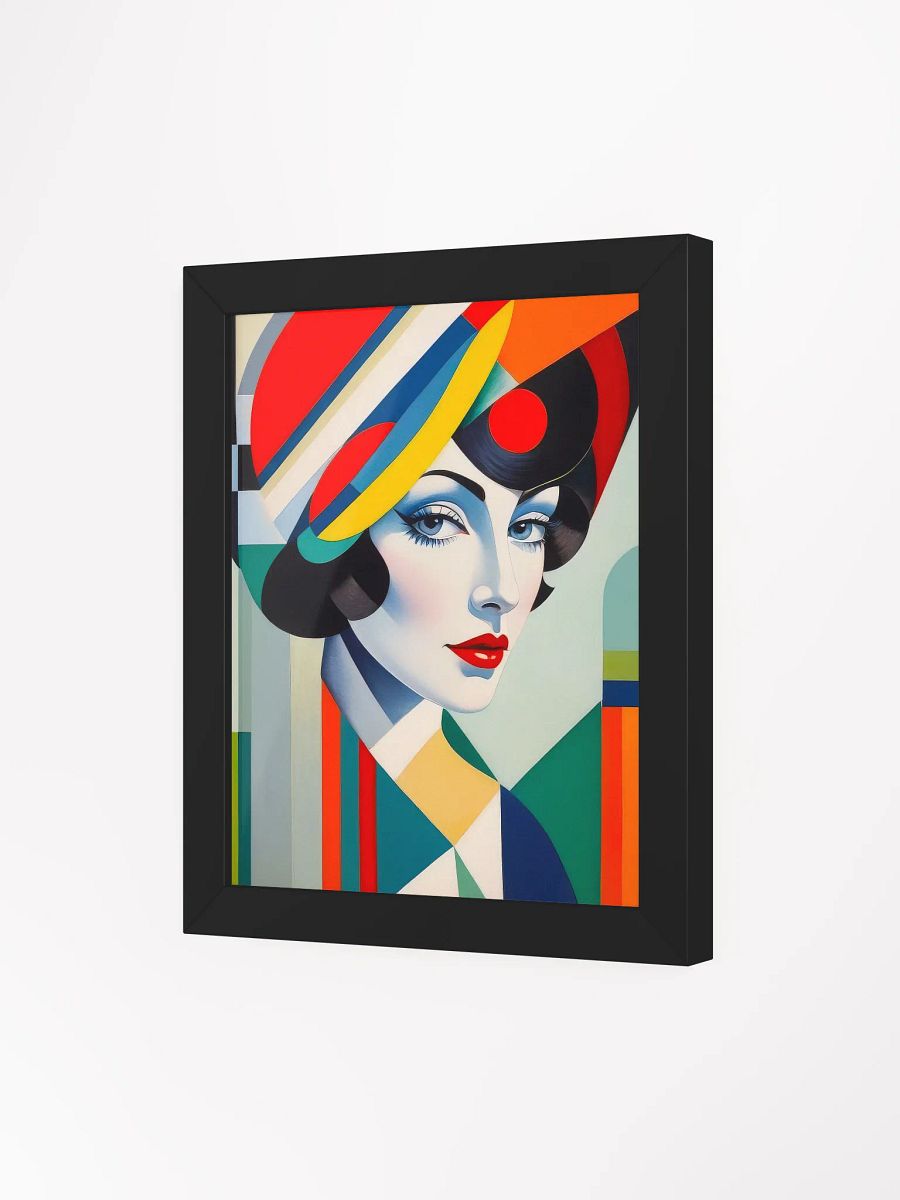 Vibrant Lucy - Flapper Girl - Wall Art - Framed product image (22)