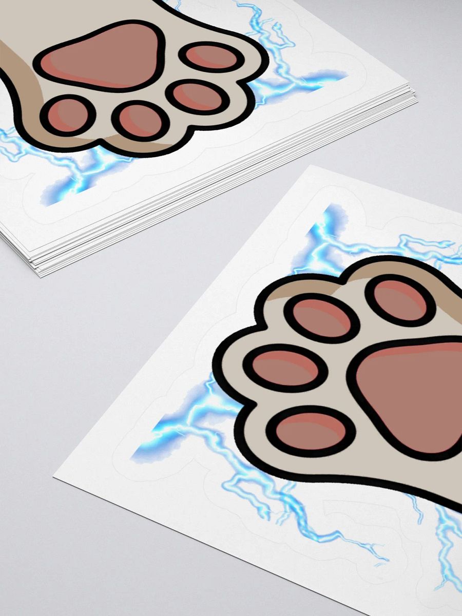 Lightning paw Sticker product image (11)