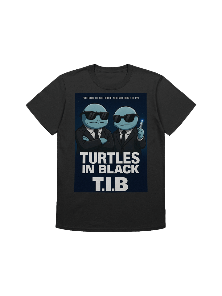 🐢 Turtles in Black – Squirtle Squad × Men in Black Parody Poster product image (3)