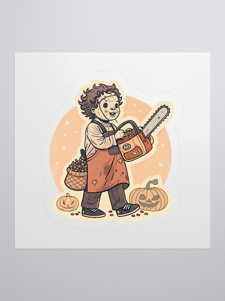 Lil' Chainsaw Masker Kiss Sticker product image (3)