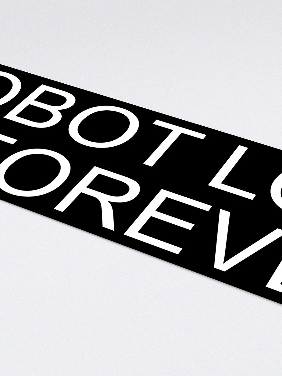Robot Love bumper sticker product image (4)
