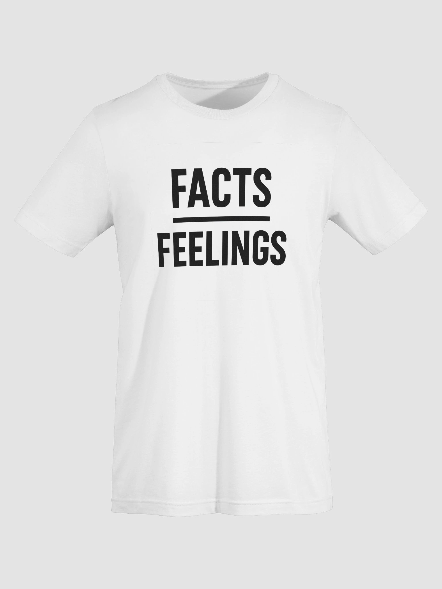 Facts Over Feelings – Minimalist Truth Tee product image (7)