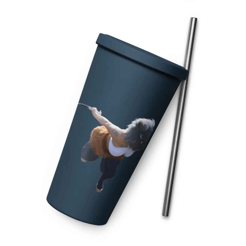Inosuke Insulated Tumbler w/ Straw product image (5)