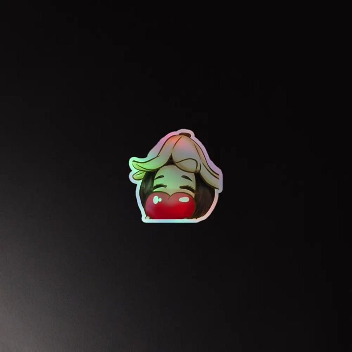 Heart Holographic Sticker product image (2)