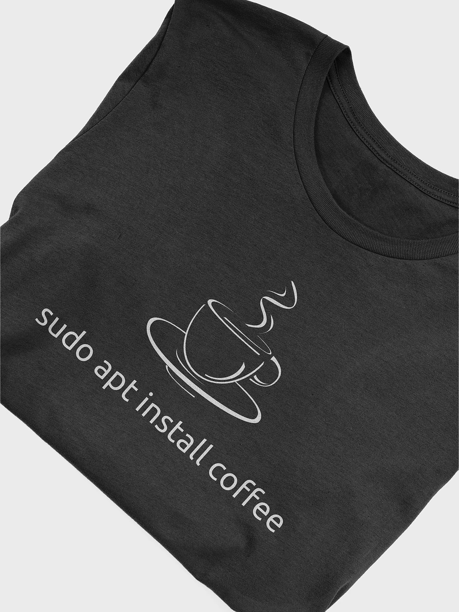 apt install coffee T-Shirt product image (5)